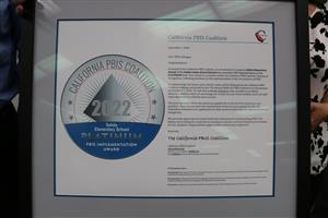 PBIS Award Certificate